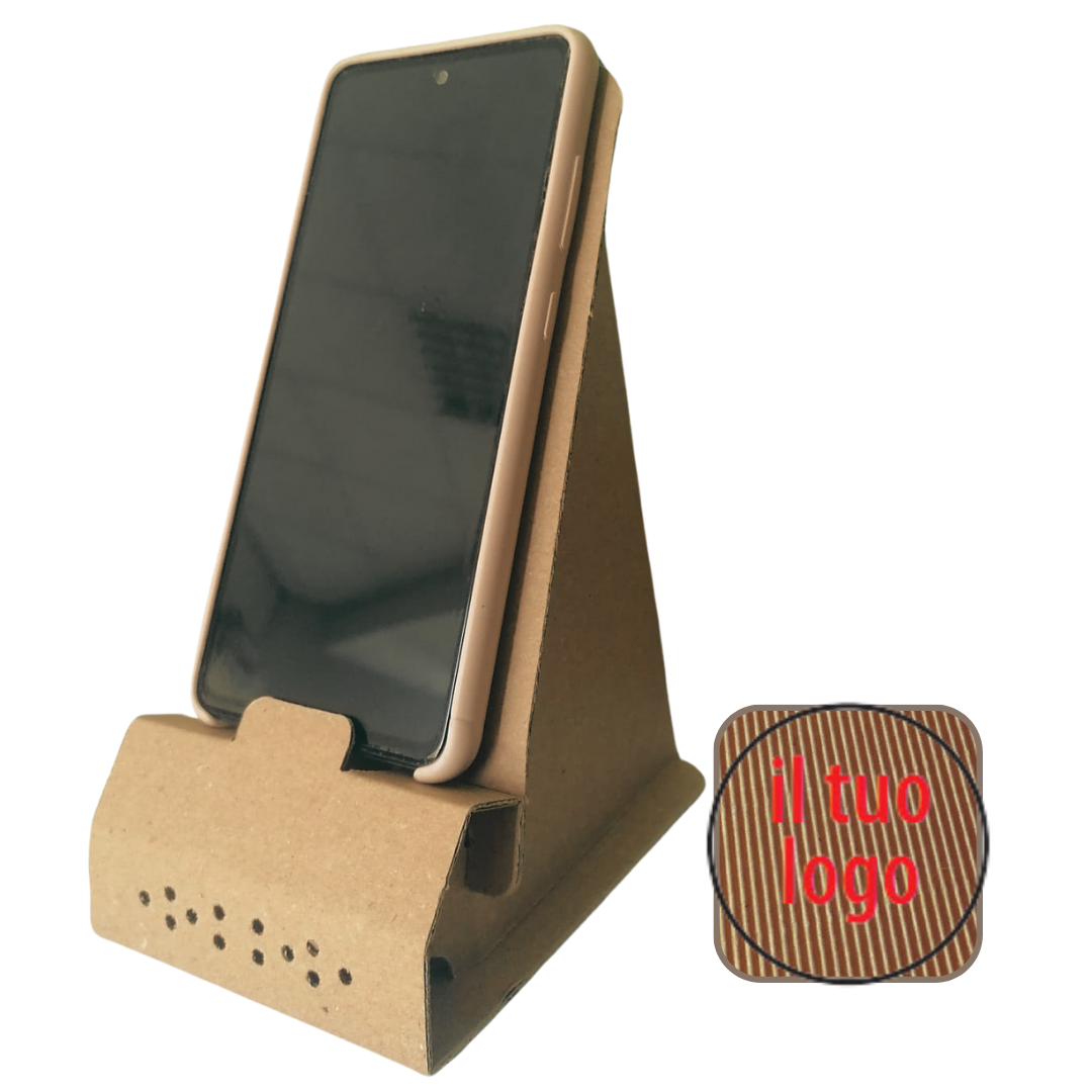 Basetta Porta Cellulare e Tablet con Cassa Acustica Passiva
