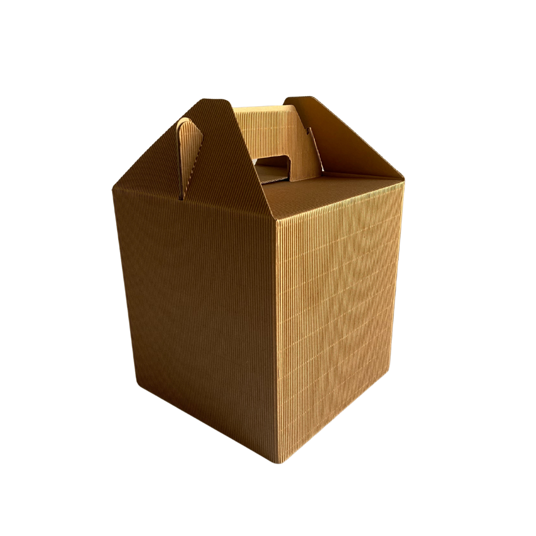 Porta Panettone Natalizio in Cartone