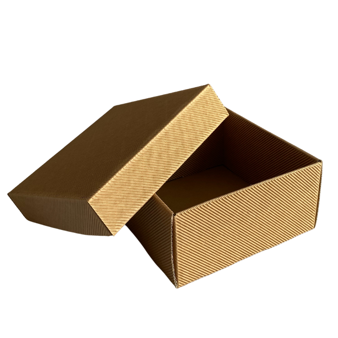 Scatole Regalo in Cartone Avana