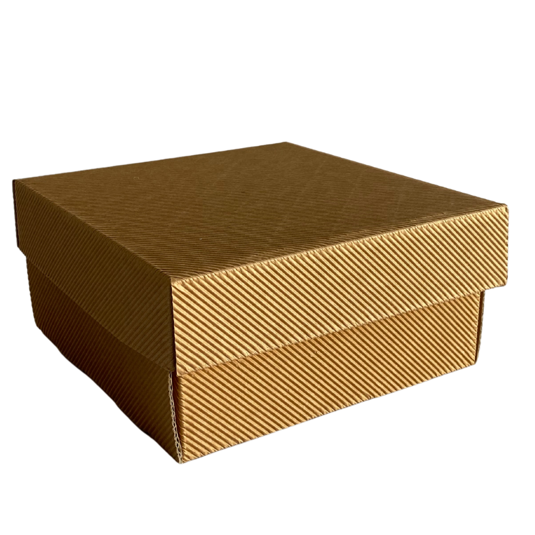 Scatole Regalo in Cartone Avana
