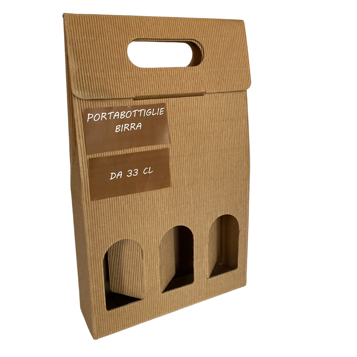Portabottiglie Birra 33cl/50cl Tripli in Cartone