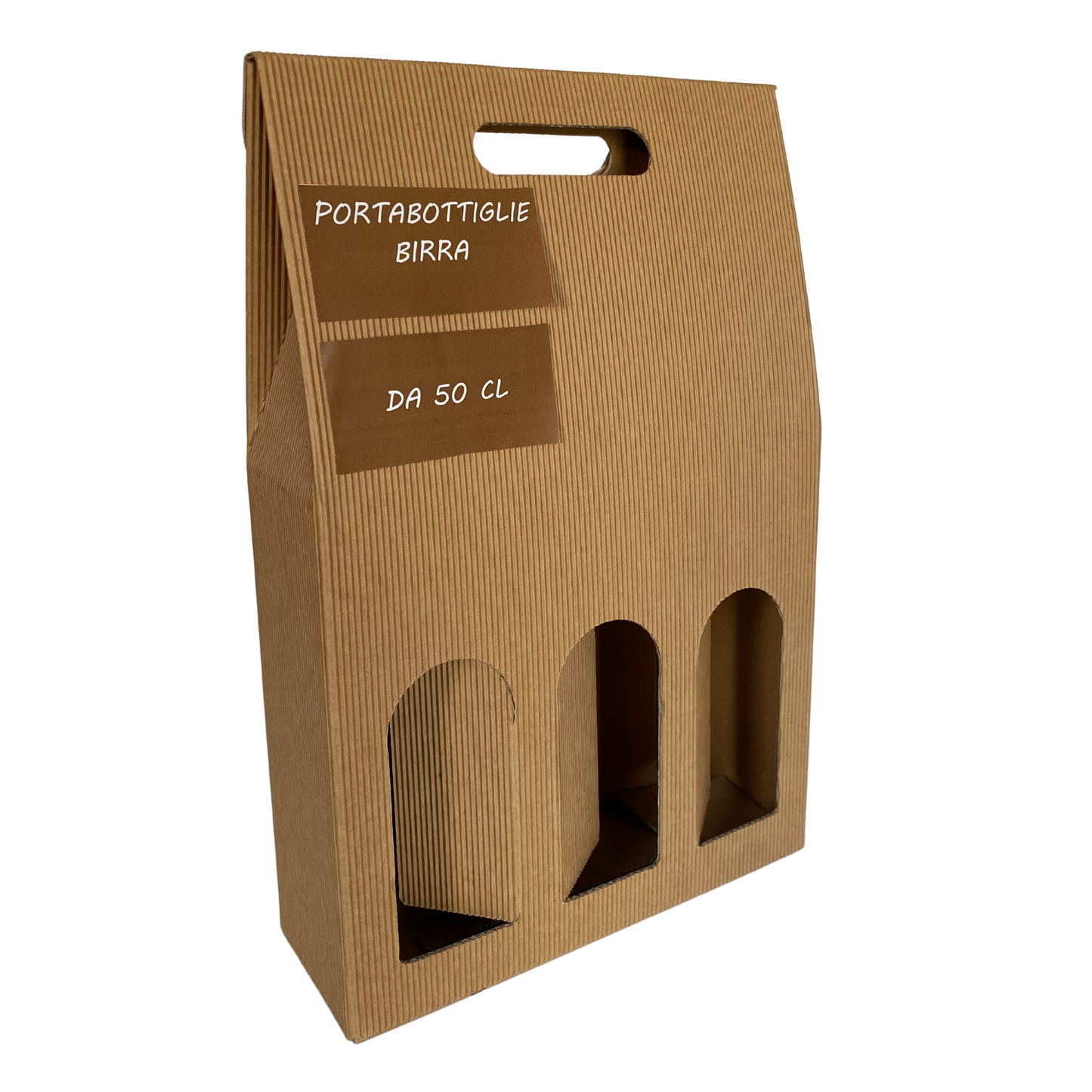 Portabottiglie Birra 33cl/50cl Tripli in Cartone