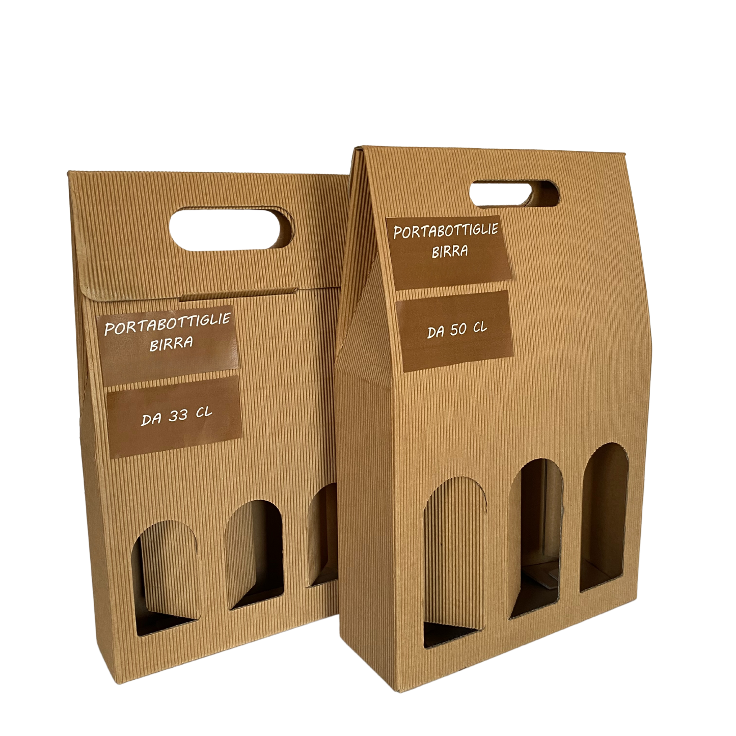 Portabottiglie Birra 33cl/50cl Tripli in Cartone